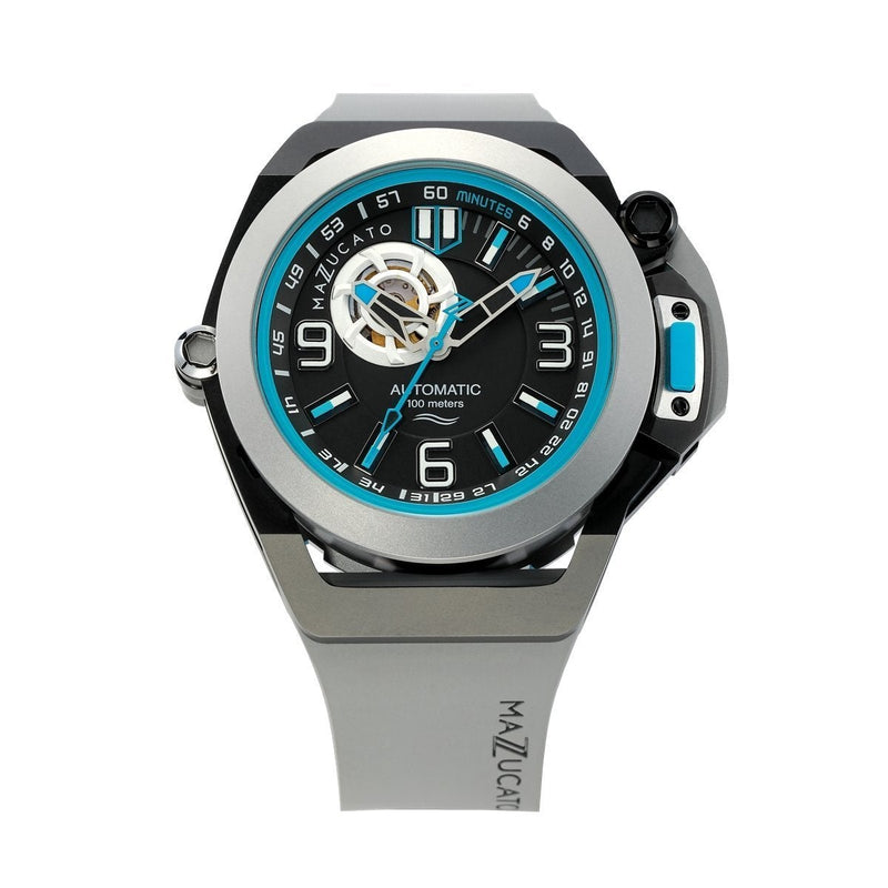 Automatic Watch - Mazzucato Grey Rim Scuba Automatic Watch SUB06-GY312