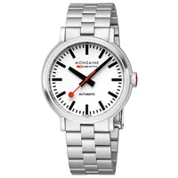 Automatic Watch - Mondaine Original Automatic Men's White Watch MST.4161B.SJ