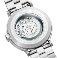 Automatic Watch - Mondaine Original Automatic Men's White Watch MST.4161B.SJ