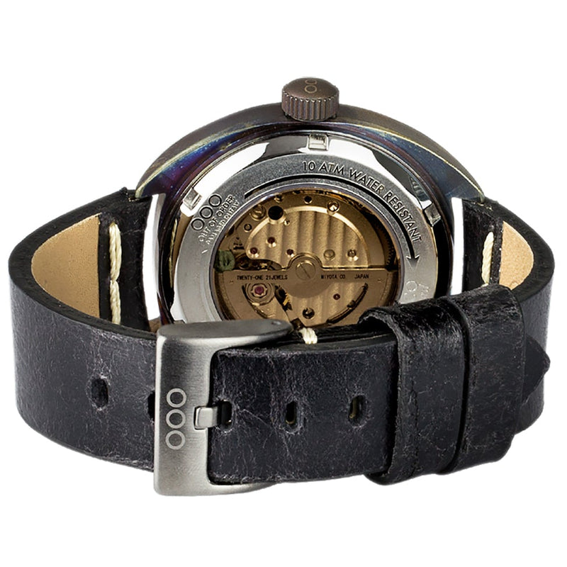 Automatic Watch - Out Of Order Men's Black Torpedine Watch OOO.001-5.NE
