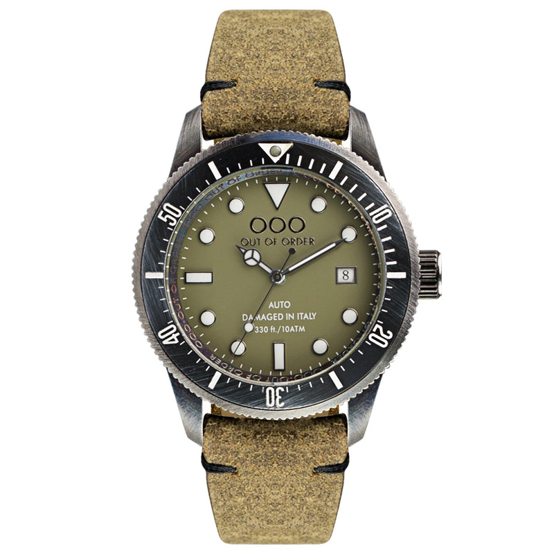 Automatic Watch - Out Of Order Men's Green Auto Watch OOO.001-16.VE