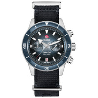 Automatic Watch - Rado Captain Cook Automatic Chronograph Men's Blue Watch R32145208