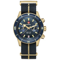 Automatic Watch - Rado Captain Cook Automatic Chronograph Men's Blue Watch R32146208