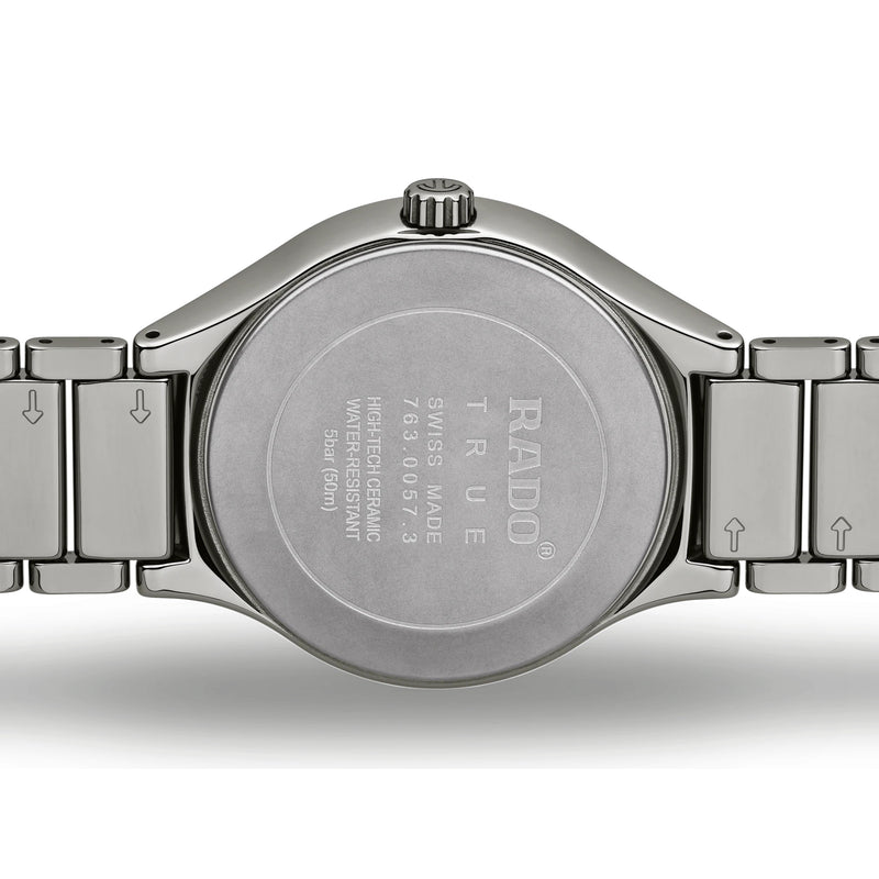 Rado water resistant stainless 2025 steel back