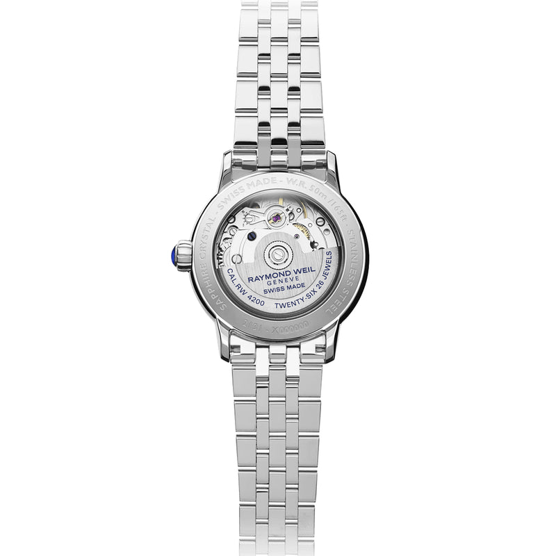 Automatic Watch - Raymond Weil Maestro Ladies Silver Watch 2131-ST-00966
