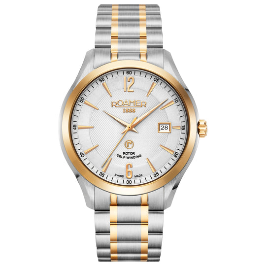 Roamer 953660 47 14 90 Mechaline Pro Silver Men's Two-Tone Watch