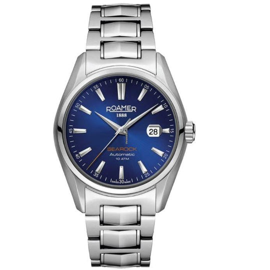 Roamer Men's Blue Searock Automatic Watch 210633 41 45 20