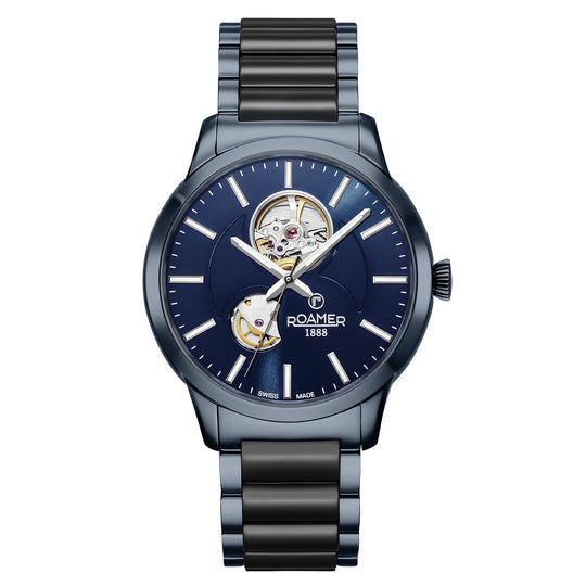 Roamer Men's Two Tone C-Line Automatic Watch 672661 40 45 60