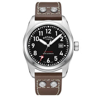 Automatic Watch - Rotary Commando Pilot Auto Men's Brown Watch GS05470/19