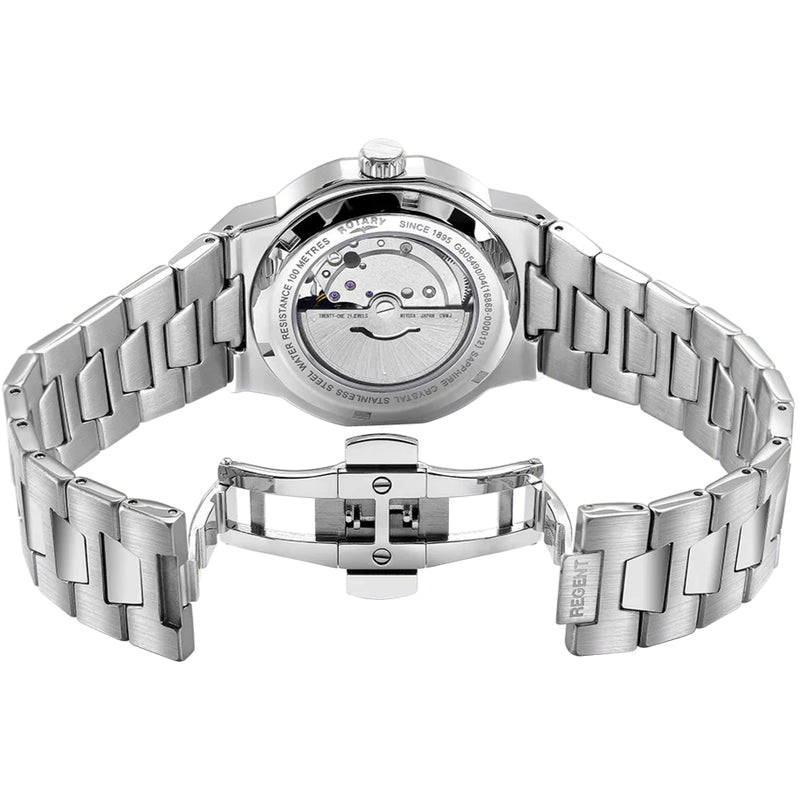 Automatic Watch - Rotary Regent Auto Men's Watch Black GB05490/04