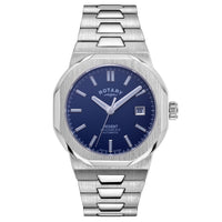 Automatic Watch - Rotary Regent Men's Blue Watch GB05410/05