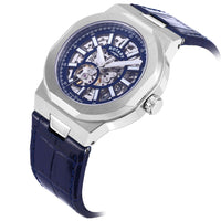 Automatic Watch - Rotary Regent Skeleton Men's Blue Watch GS05415/05