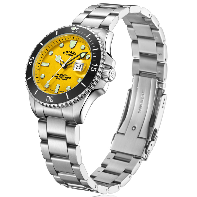 Mens rotary shop divers watch