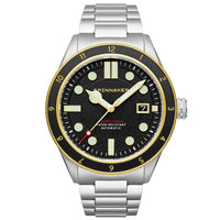 Automatic Watch - Spinnaker Black Gold Cahill Automatic Watch SP-5096-44