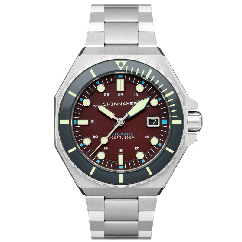 Automatic Watch - Spinnaker Bordeaux Dumas Automatic Watch SP-5081-AA