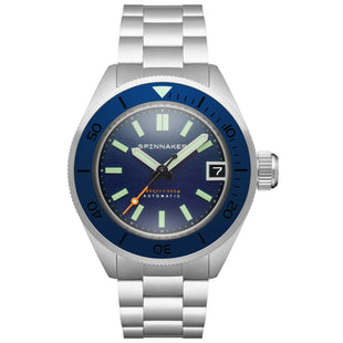 Automatic Watch - Spinnaker Dark Cerulean Piccard Automatic Watch SP-5098-22