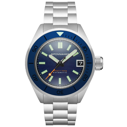 Spinnaker Piccard Men's Blue Dive Automatic Watch SP-5098-22