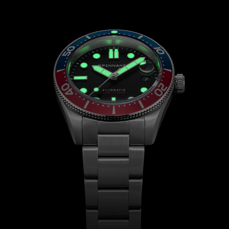 Automatic Watch - Spinnaker Elemental Black Automatic Watch SP-5100-11
