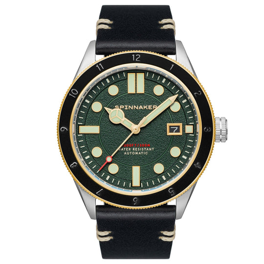Spinnaker Forest Green Cahill Automatic Watch SP-5096-03
