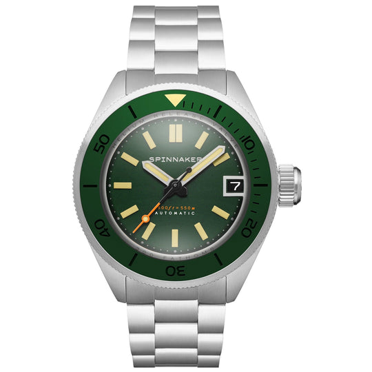 Spinnaker Piccard Men's Green Dive Automatic Watch SP-5098-11