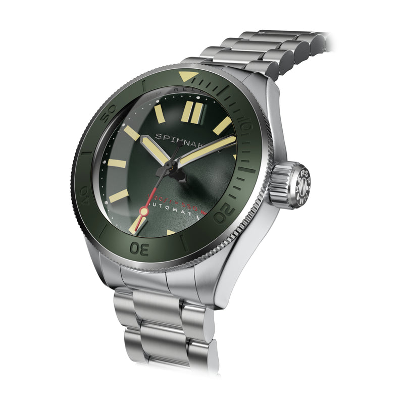 Automatic Watch - Spinnaker Hunter Green Piccard Automatic Watch SP-5098-11