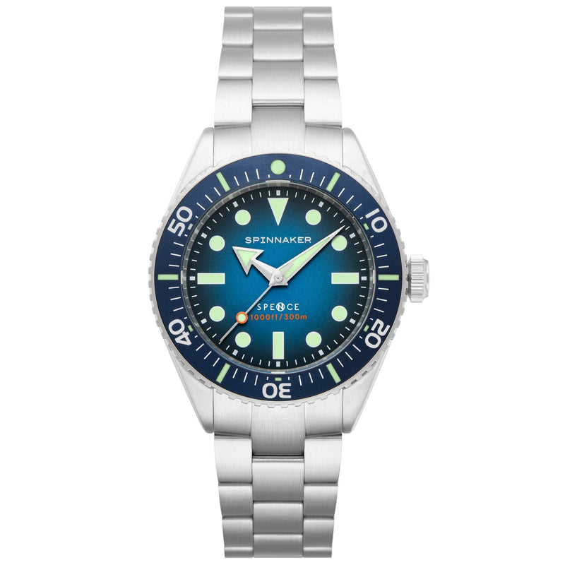 Automatic Watch - Spinnaker Indigo Blue Spence 301 Automatic Watch SP-5097-22