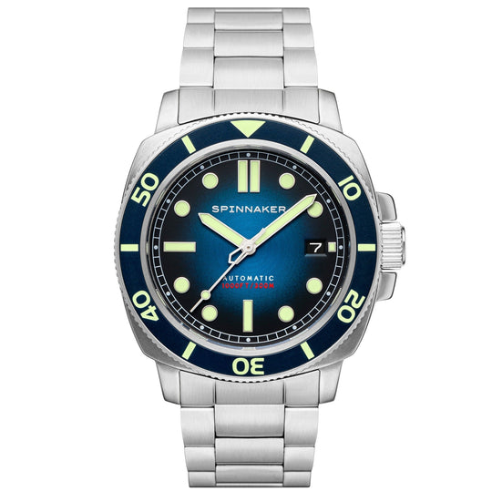 Spinnaker Hull Diver Men's Blue Automatic Watch SP-5088-22