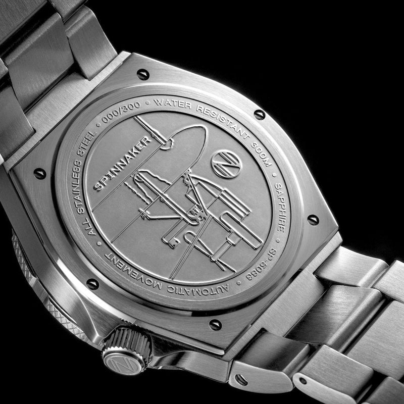 Automatic Watch - Spinnaker Men's Black Boettger Watch SP-5083-11