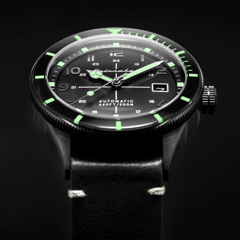 Automatic Watch - Spinnaker Men's Black Cahill Watch SP-5064-01