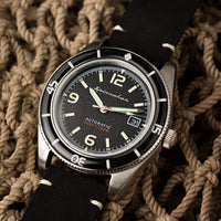 Automatic Watch - Spinnaker Men's Black Fleuss Watch SP-5055-02