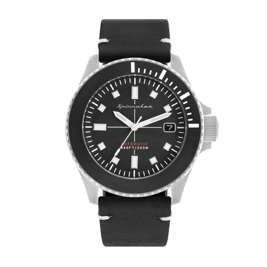 Spinnaker Men's Black Spence Watch SP-5063-01