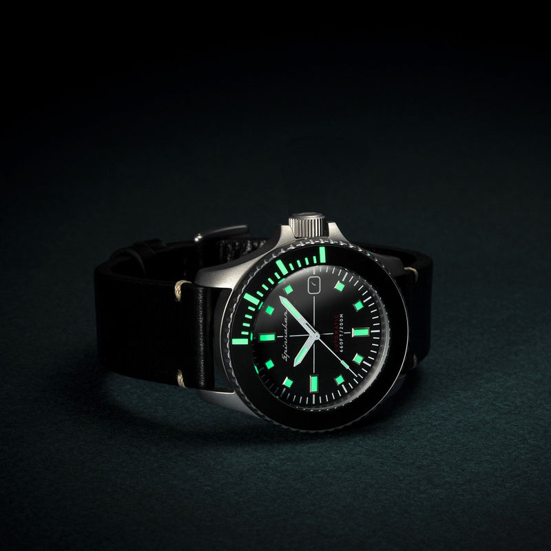 Automatic Watch - Spinnaker Men's Black Spence Watch SP-5063-01