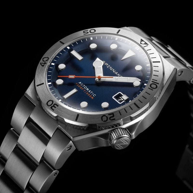 Automatic Watch - Spinnaker Men's Blue Boettger Watch SP-5083-22