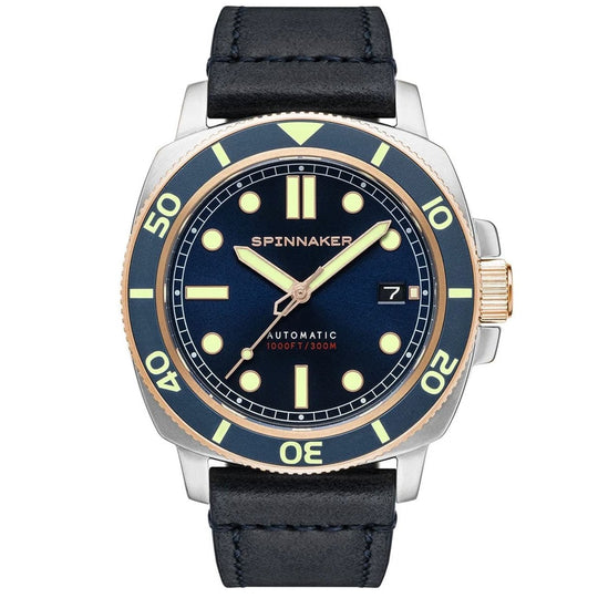 Spinnaker Hull Diver Blue Automatic Dive Watch SP-5088-05
