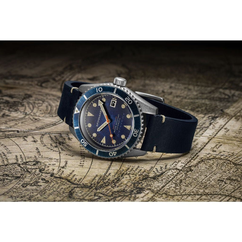 Automatic Watch - Spinnaker Men's Blue Wreck Watch SP-5089-02