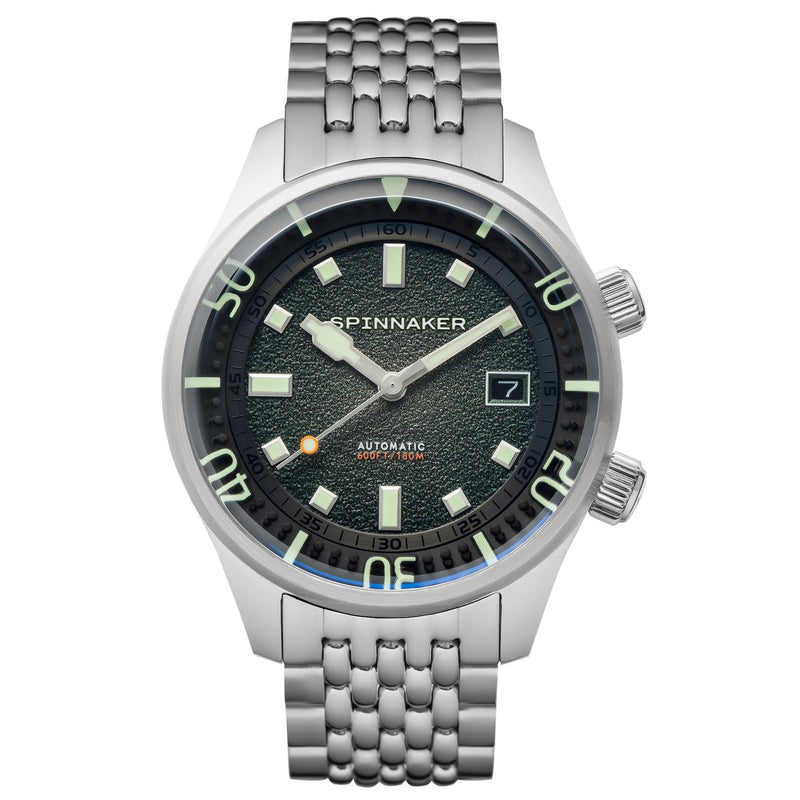 Automatic Watch - Spinnaker Men's Emerald Green Bradner Watch SP-5062-33