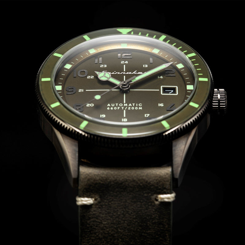Automatic Watch - Spinnaker Men's Green Cahill Watch SP-5064-02