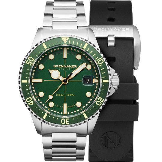 Spinnaker Men's Green Tesei Mille Metri Automatic Watch SP-5090-33