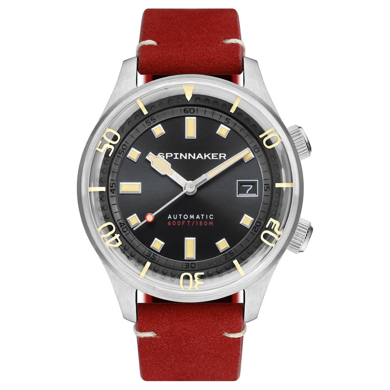 Automatic Watch - Spinnaker Men's Ink Black Bradner Watch SP-5062-01