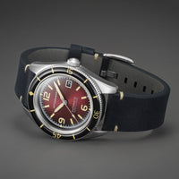 Automatic Watch - Spinnaker Men's Oxblood Red Fleuss Watch SP-5055-07