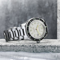 Automatic Watch - Spinnaker Men's Silver White Fleuss Watch SP-5055-11
