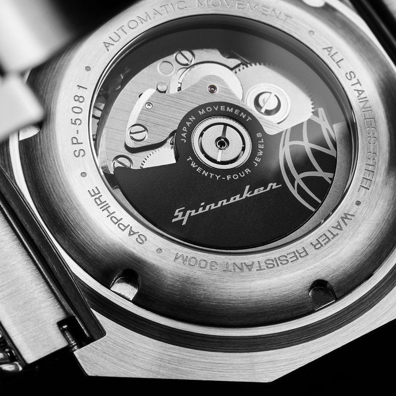 Automatic Watch - Spinnaker Men's White Dumas Watch SP-5081-33