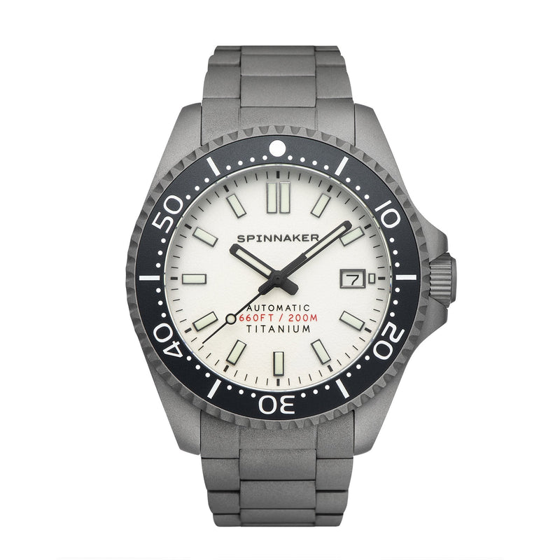 Automatic Watch - Spinnaker Men's White Tesei Watch SP-5084-22