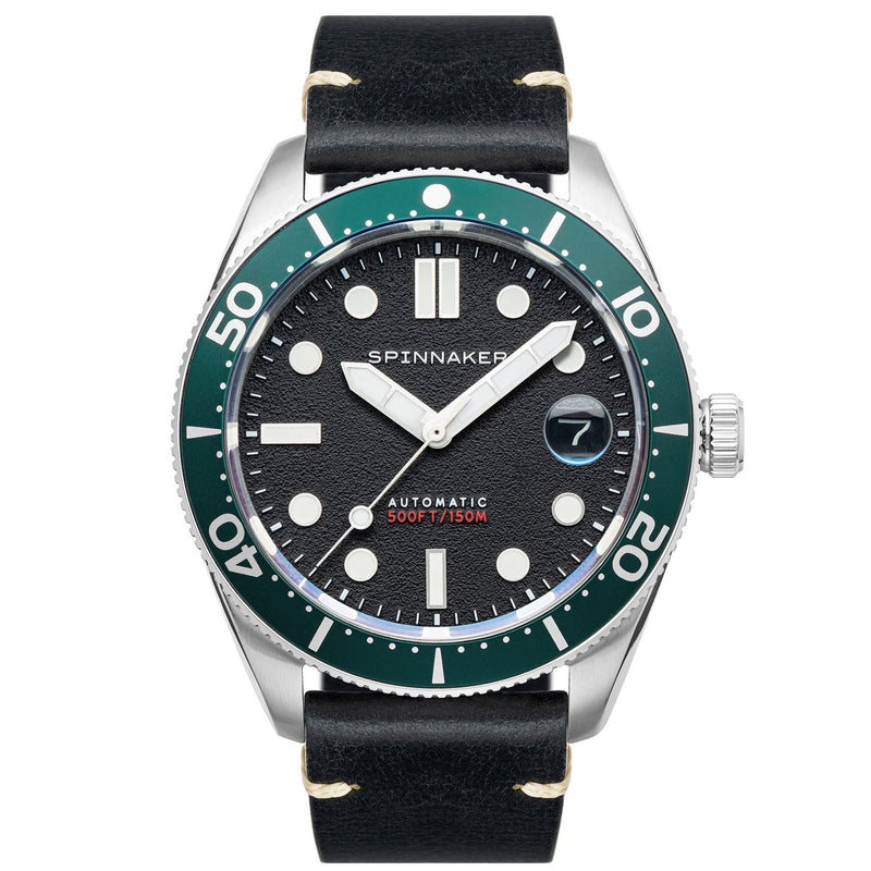 Automatic Watch - Spinnaker Nomad Black Automatic Watch SP-5100-02