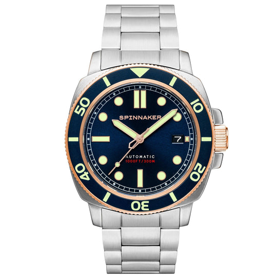 Spinnaker Hull Diver Men's Blue Automatic Watch SP-5088-55