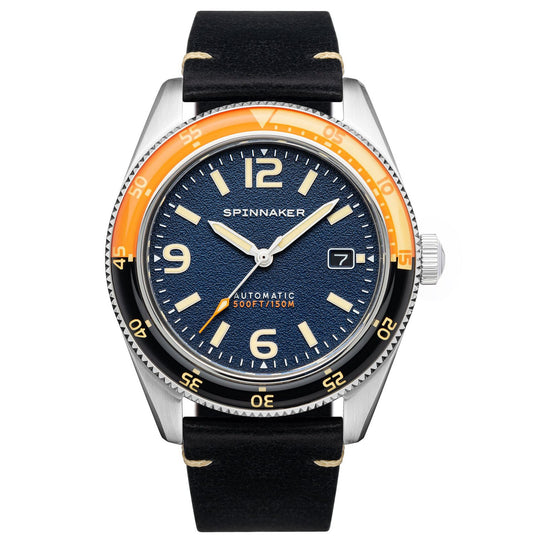 Spinnaker Fleuss Men's Blue Black Automatic Watch SP-5055-0D