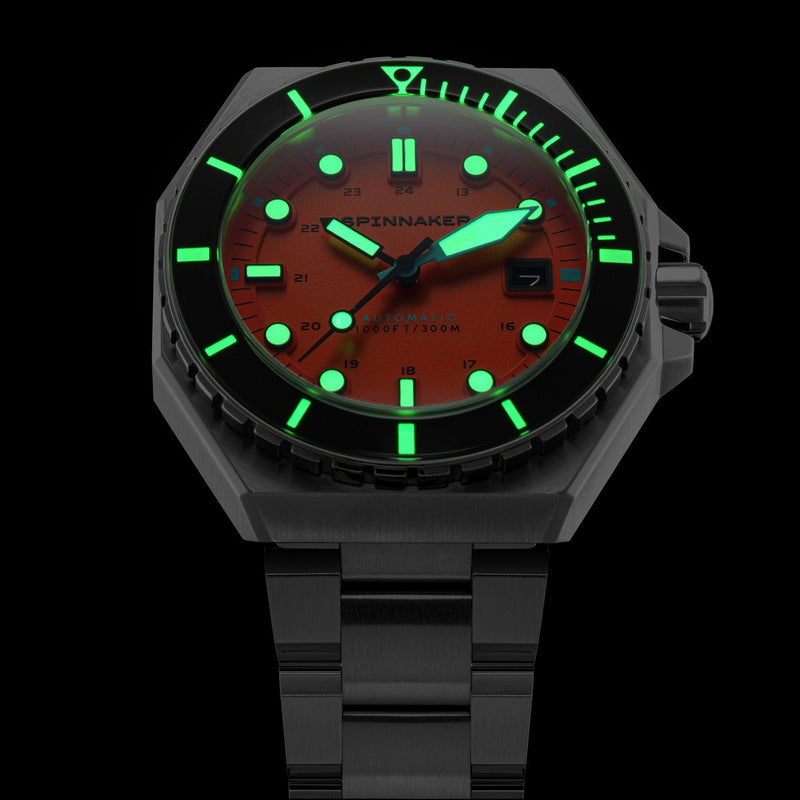 Automatic Watch - Spinnaker Tangerine Automatic Watch SP-5081-BB