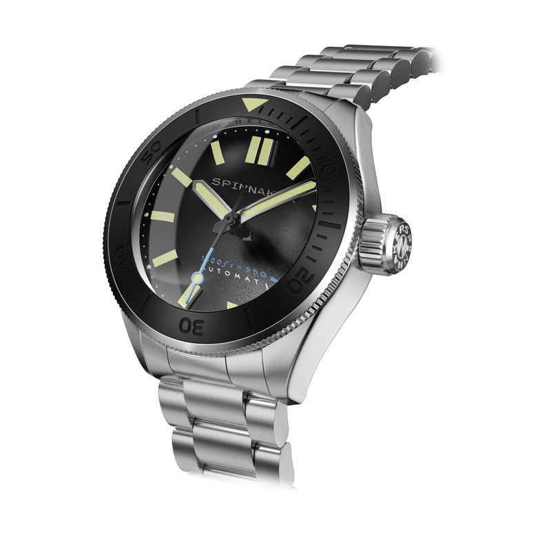 Automatic Watch - Spinnaker Volcano Black Piccard Automatic Watch SP-5098-33