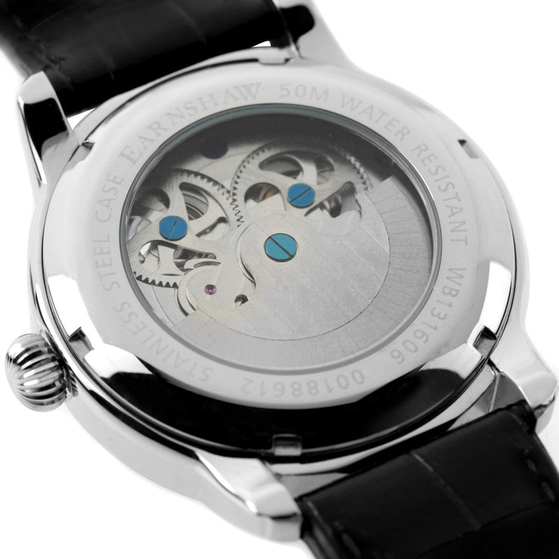 Automatic Watch - Thomas Earnshaw Black Longitude Automatic Watch ES-8006-04