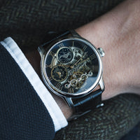 Automatic Watch - Thomas Earnshaw Black Longitude Automatic Watch ES-8006-04